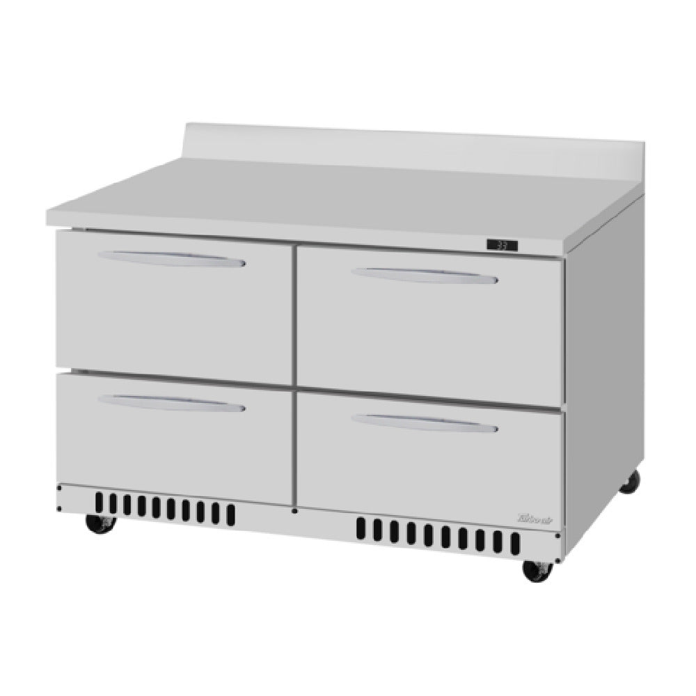 Turbo Air PWR-48-D4-FB-N PRO Series Worktop Refrigerator Front Breathing Airflow