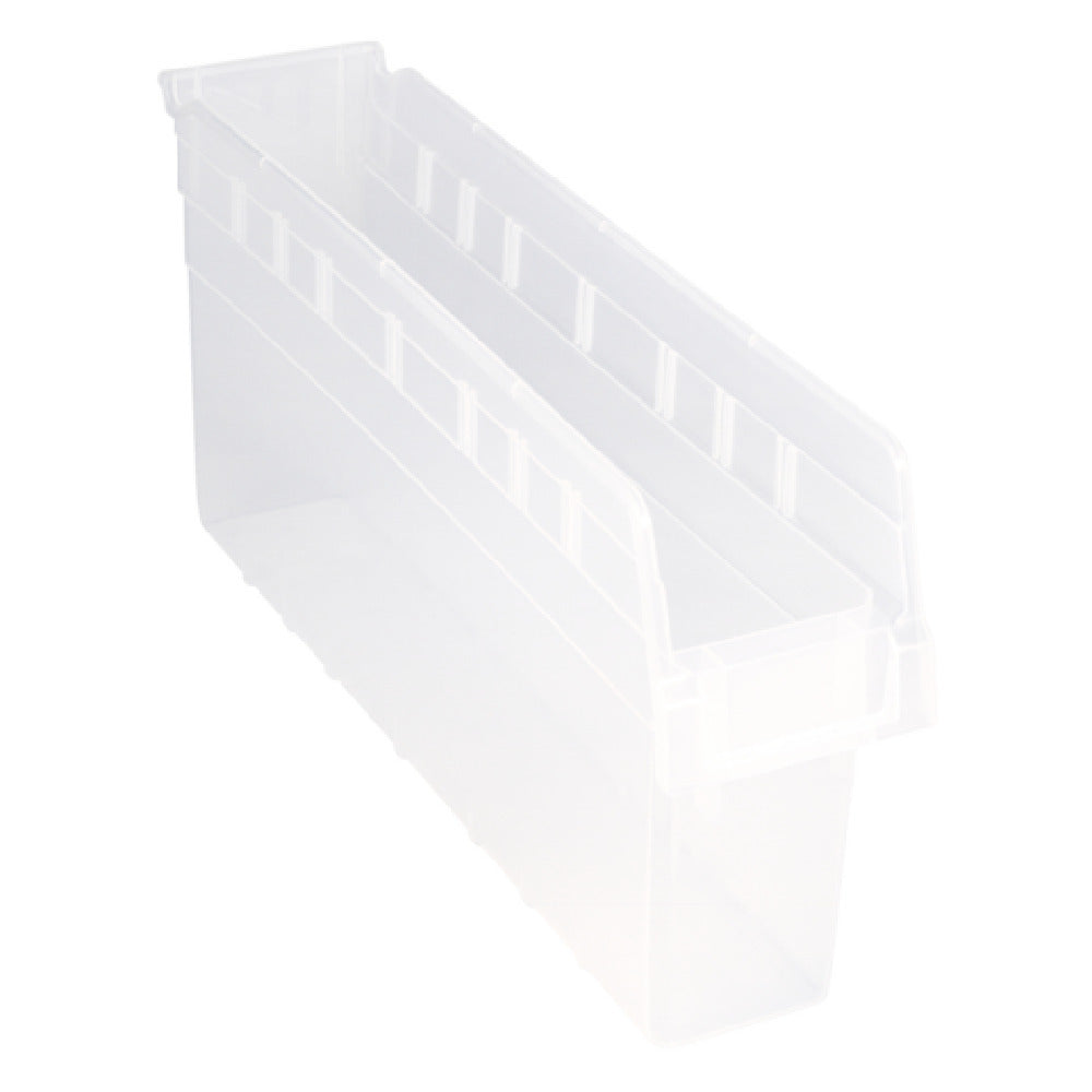 Quantum QSB805CLCS - Economy Shelf Bin, Nesting, 4-1/8"W X 23-5/8"L X 8"H