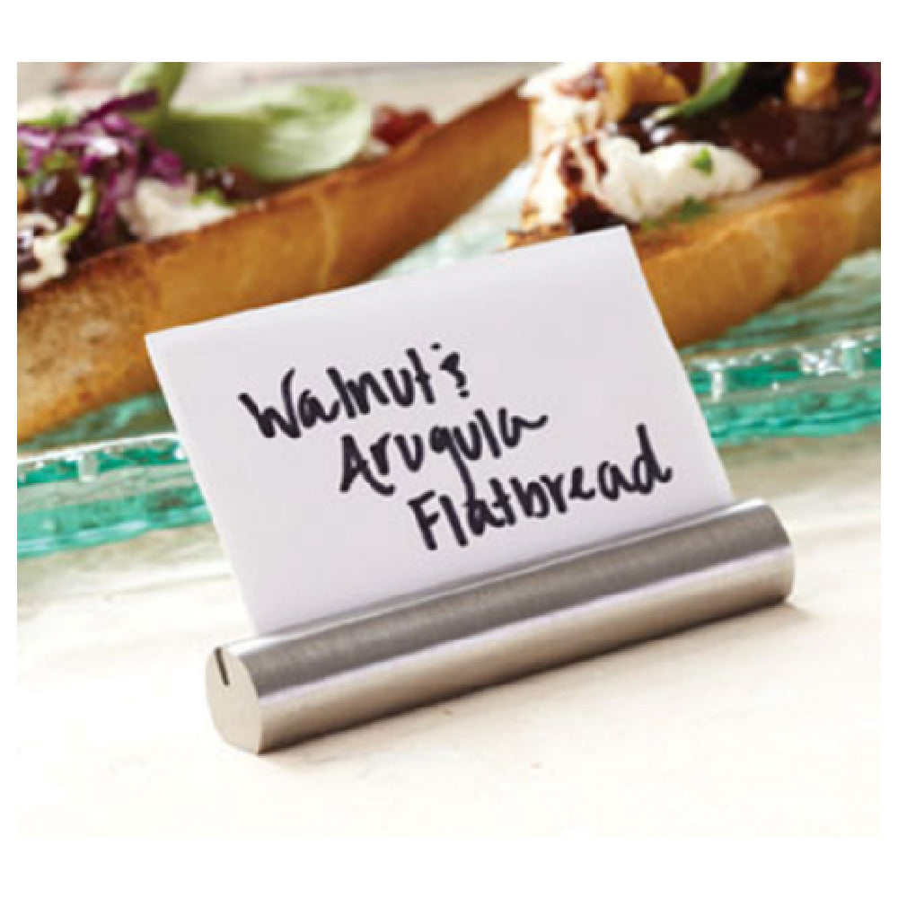 American Metalcraft SRCH125 Rod Card Holder 1-1/4"L X 5/8"H 1/4" Top Slip