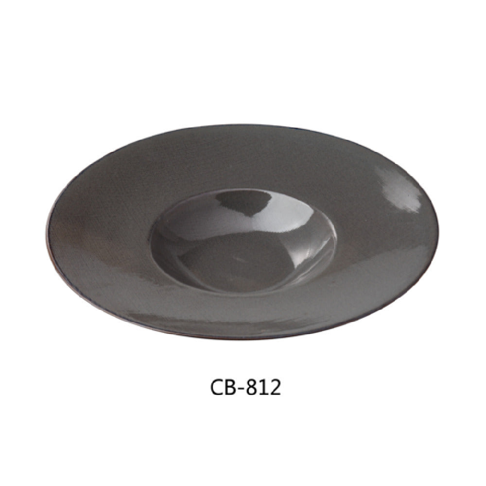 Yanco CB-812 Cowboy Dessert Plate 12" Dia. X 2"H 12 Oz