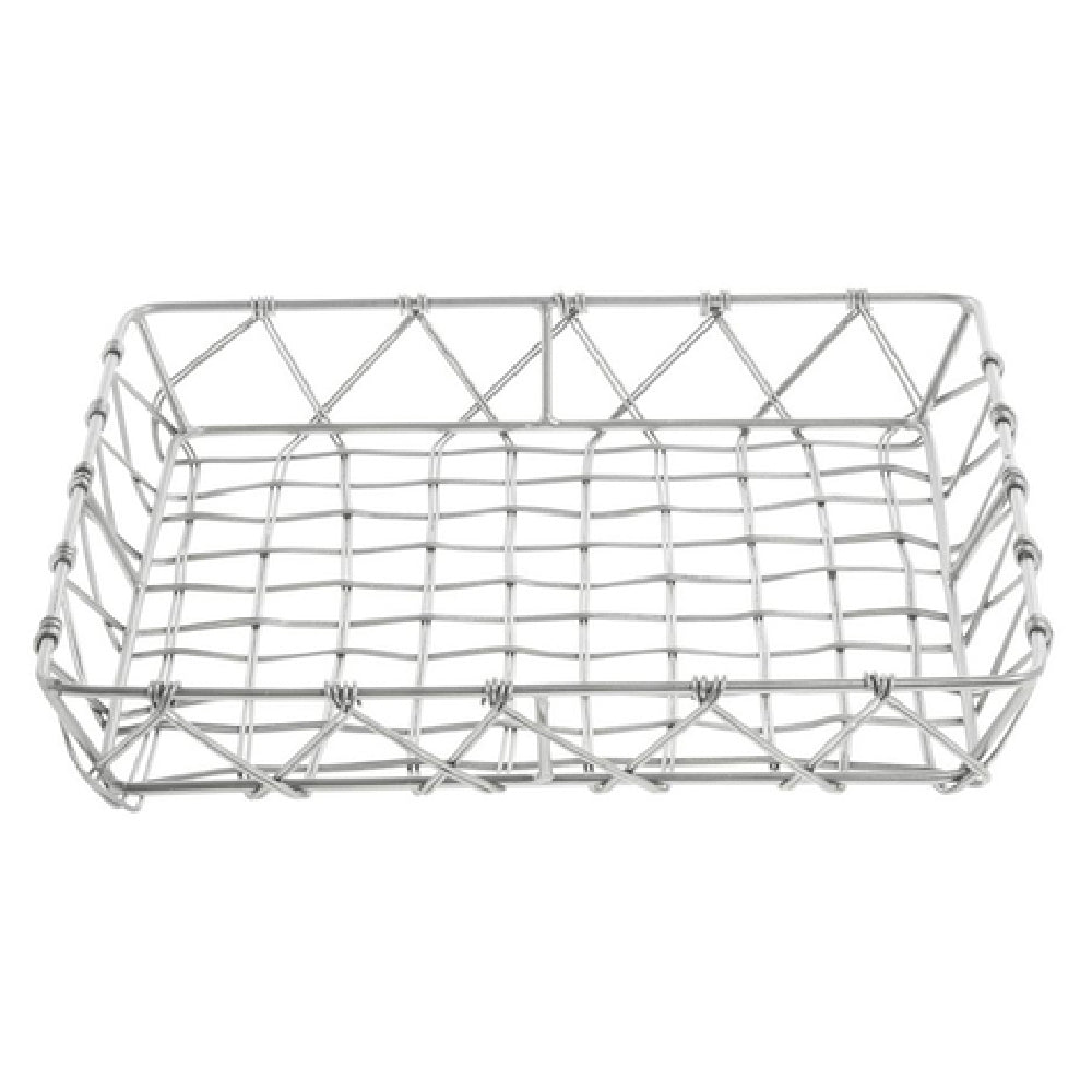 Hubert 43305 - Urban Link Basket, 12" X 12" X 2"H, Rectangular