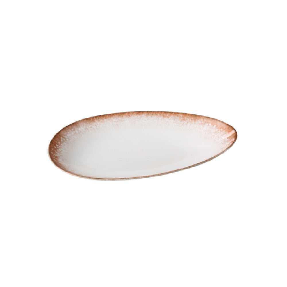 Yanco PR-311 Porto Deep Plate 11 3/4"W X 7" X 1 7/8"H Oval