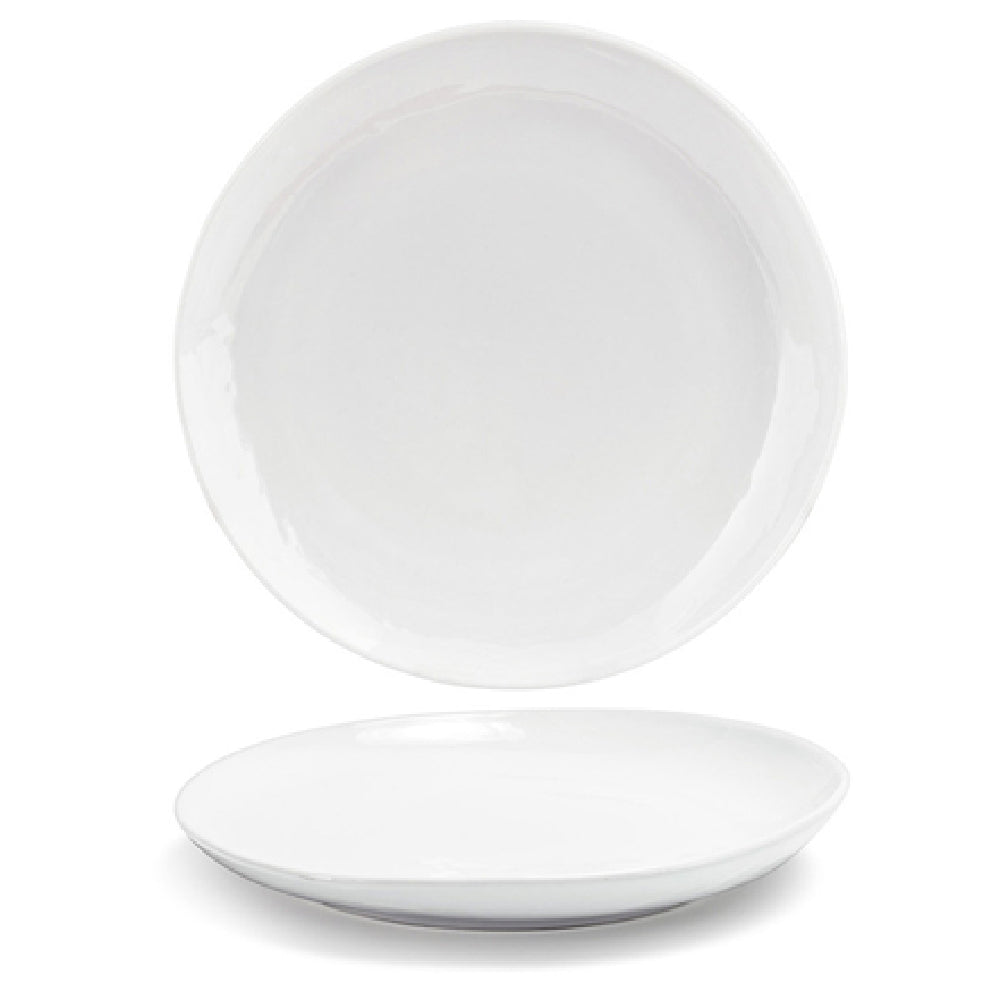 FOH DDP061WHP22 Kiln® Plate 10" Dia. X 1-1/2"H Round