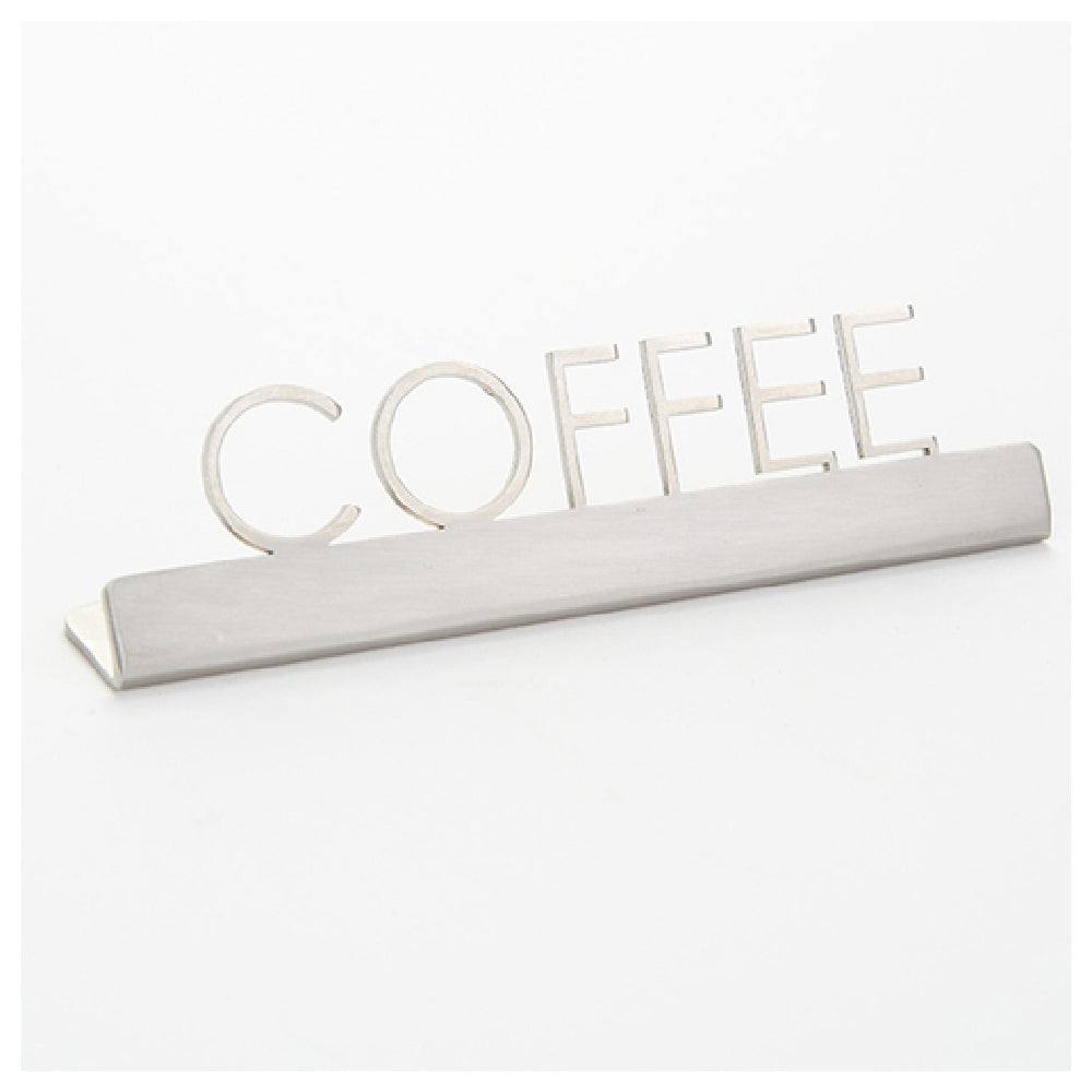 American Metalcraft SSC5 Sign "coffee" 5"L X 3/4"W X 1-1/4"H