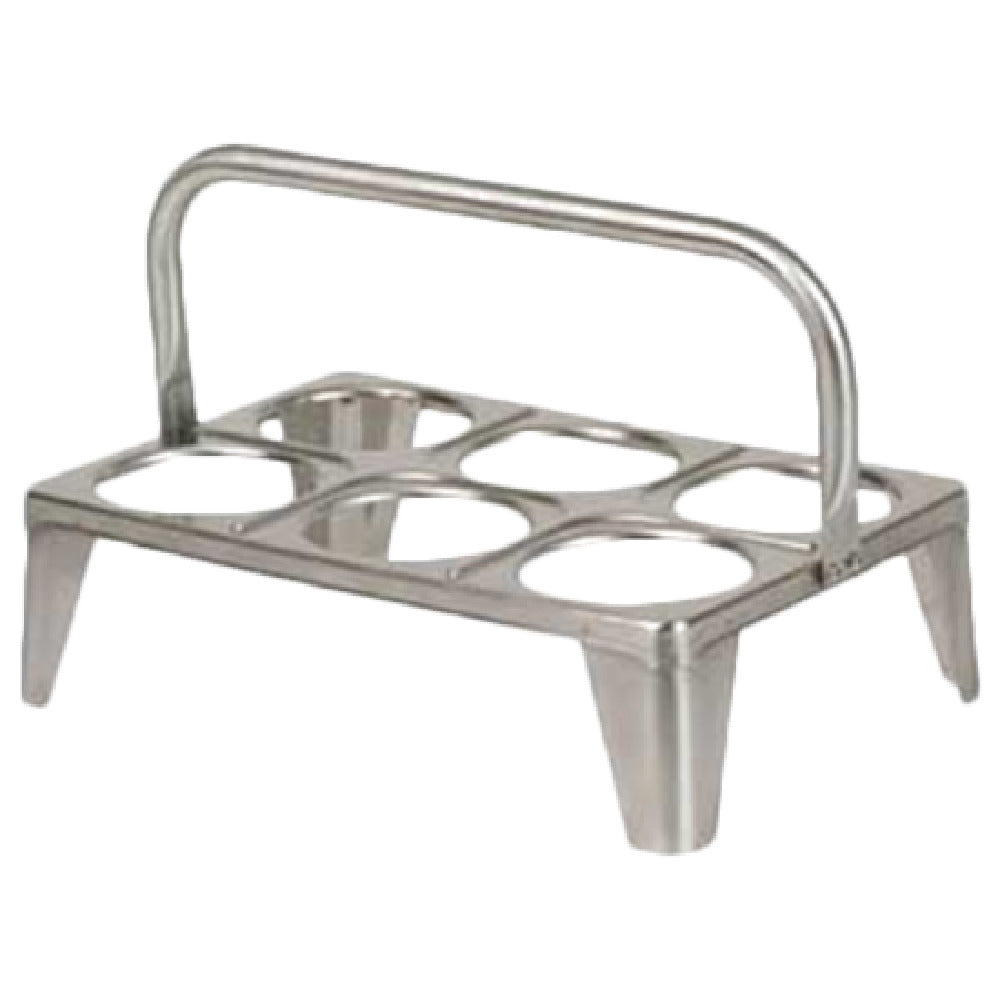 Royal ROY SLV T - Silverware Transport, 6 Hole, Stainless Steel