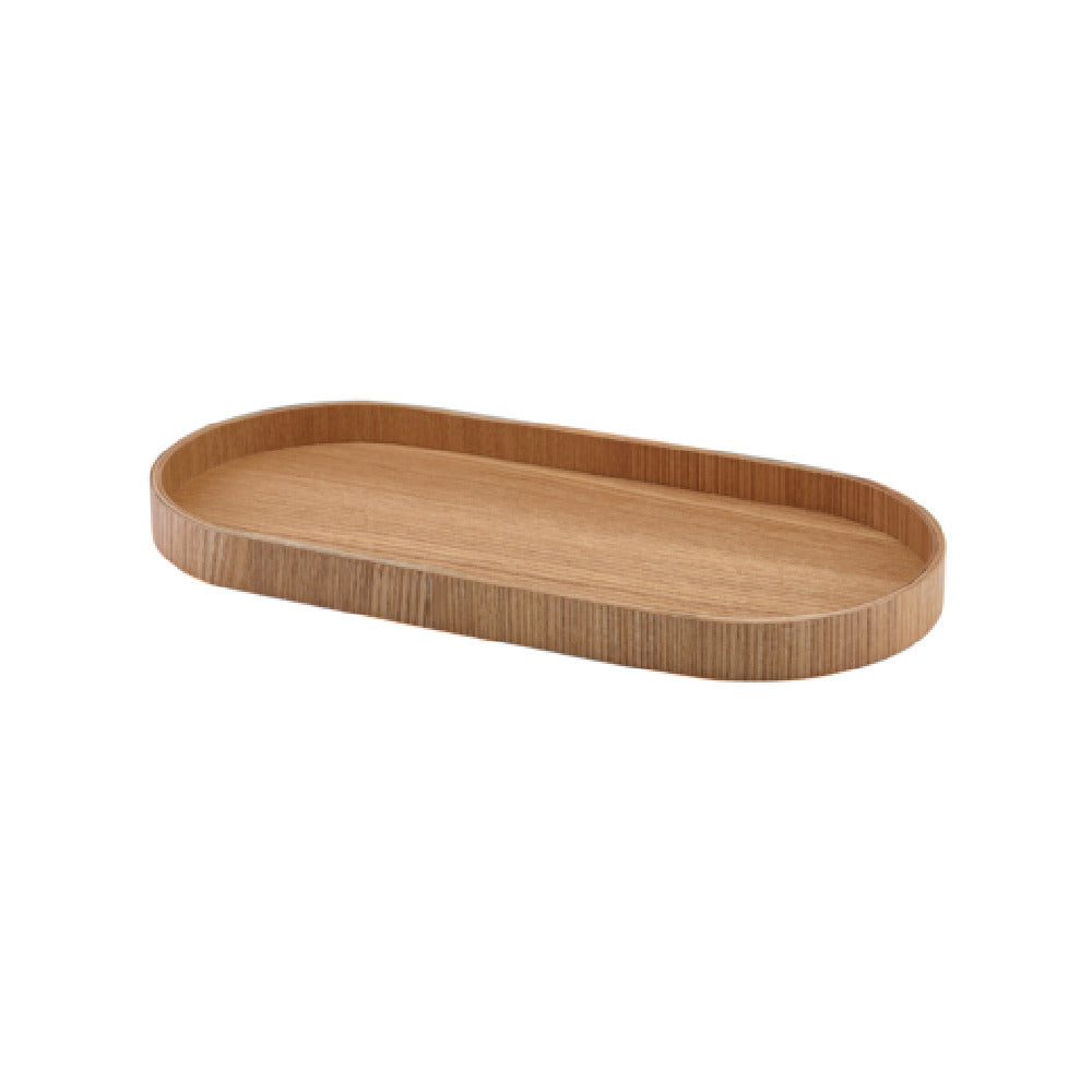 Steelite GWWVTV35L Oval Tray Wood Veneer Light 13.75" X 6.375" Trays And Caddies