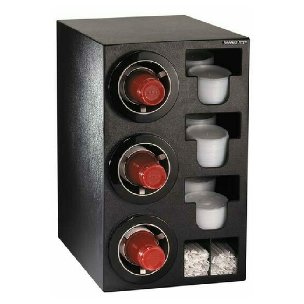 Dispense-Rite CTC-C-3BT - Cup Dispensing Cabinet, Adjustable, (3) ADJ-2F
