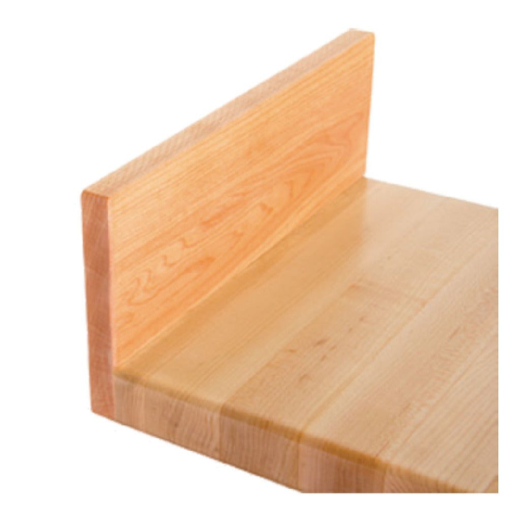 John Boos RS97-O Backsplash 97"W X 4"H X 3/4" Thick Northern Hard Rock Maple