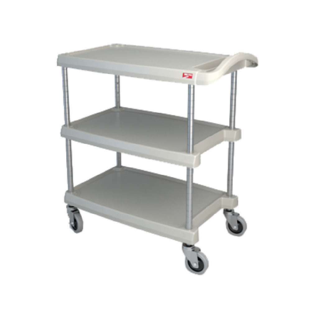 Metro MY1627-34G Quick Ship MyCart™ Series Utility Cart (3) Shelves Open Base