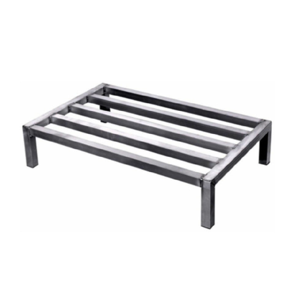 Hubert 44645 - Kratos® CenPro Aluminum Dunnage Rack, 2,000 Lb. Weight Capacity, 60"W X 1D"D X 8"H