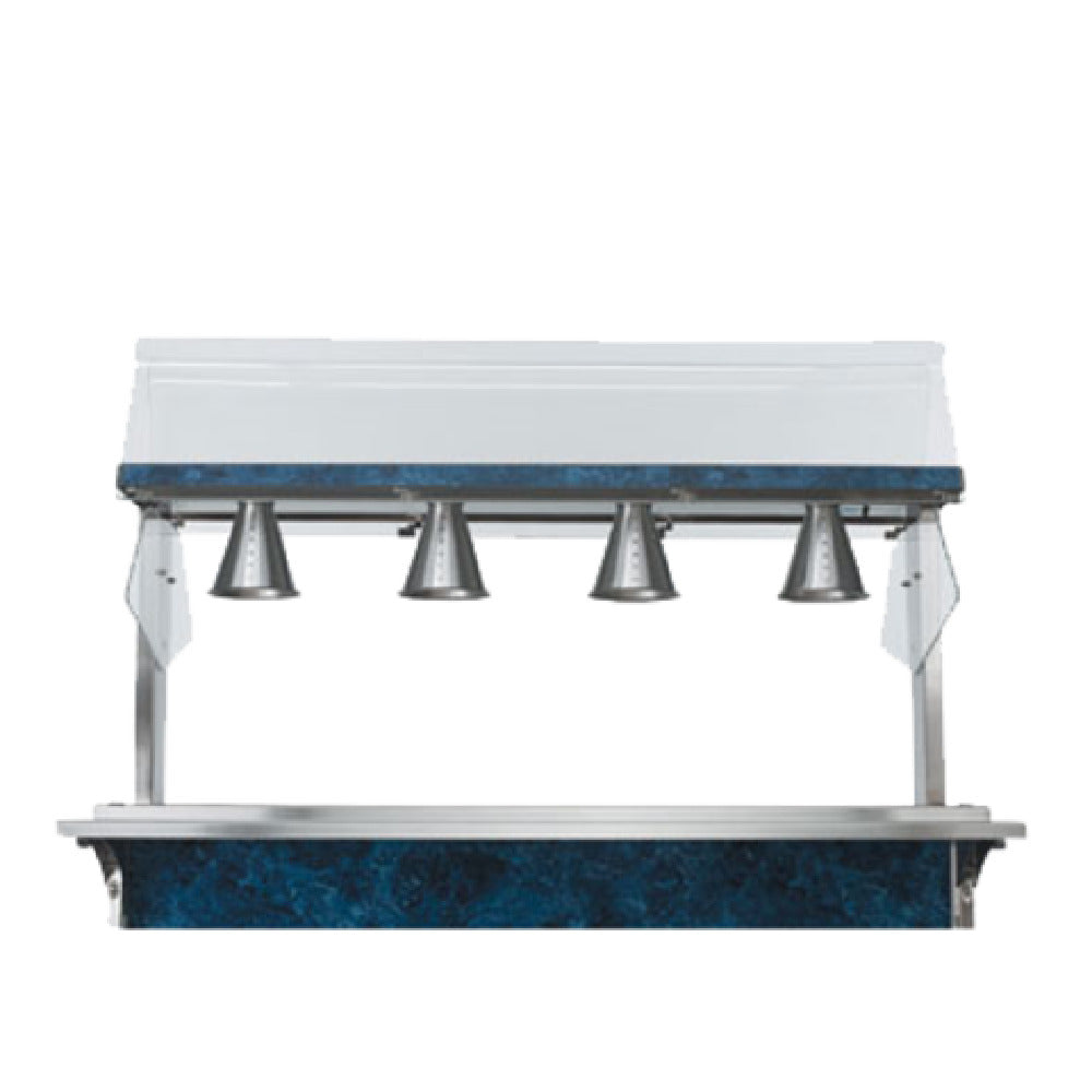 Vollrath 36432 Incandescent/infrared Lights 60" For 4-Series Signature Server® With Stainless Steel Countertops Units (heat Strips Heat Strips With Lights & Incandescent/infrared Lamps Cannot Be Specified For Cafeteria Single & Double Shelf Breath