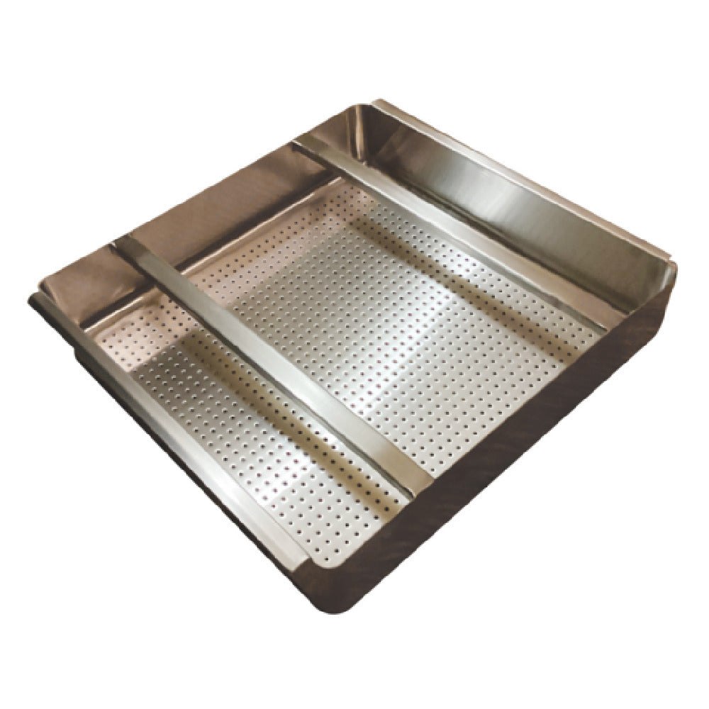 Advance Tabco DTA-100 Pre-Rinse Basket With Slide Bar For 20"W X 20"D Fabricated Sink Bowls