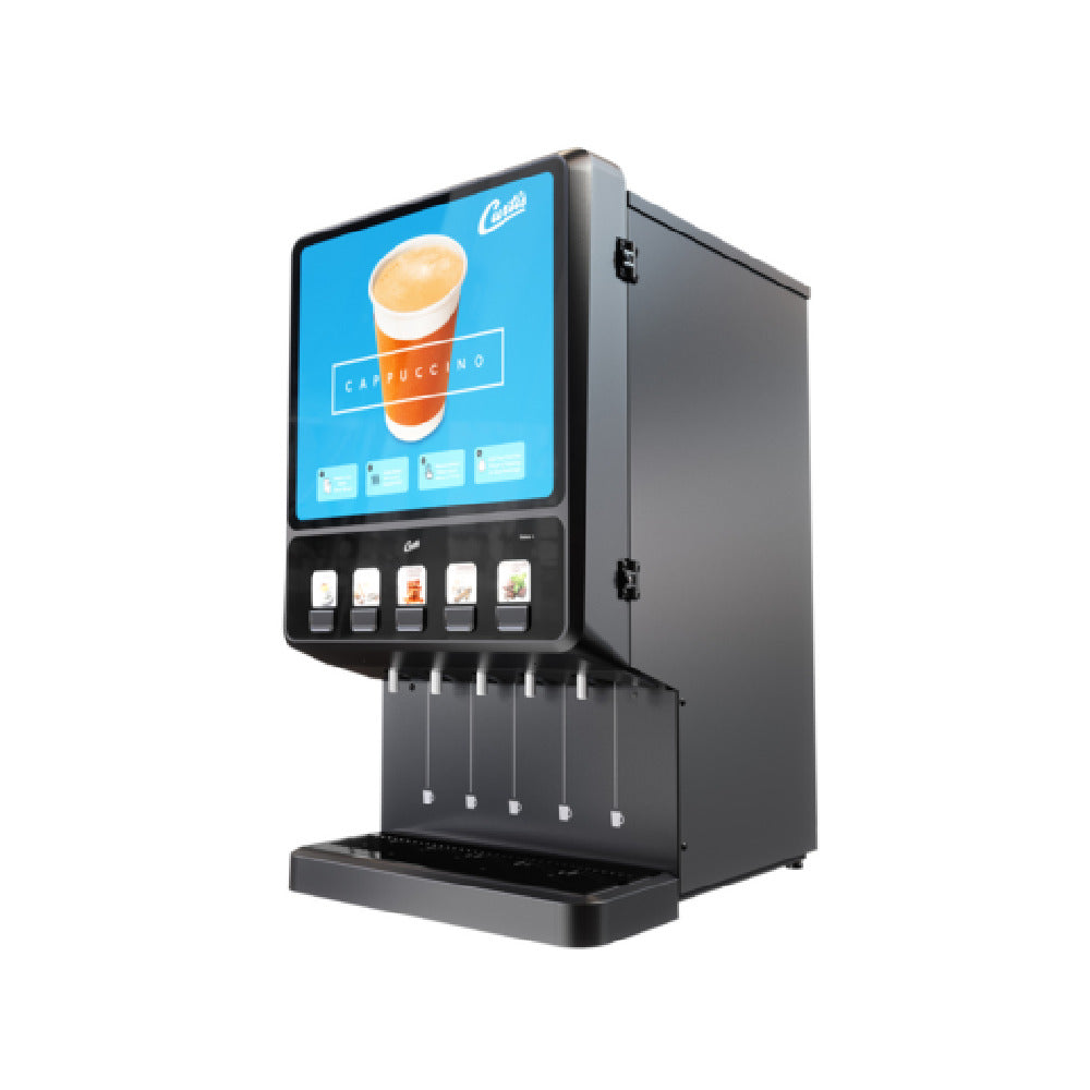 Curtis PCNG5DV | 1360102209 - Premium Cappuccino Next Generation Machine, (5) Station Dispenser With Dual Voltage
