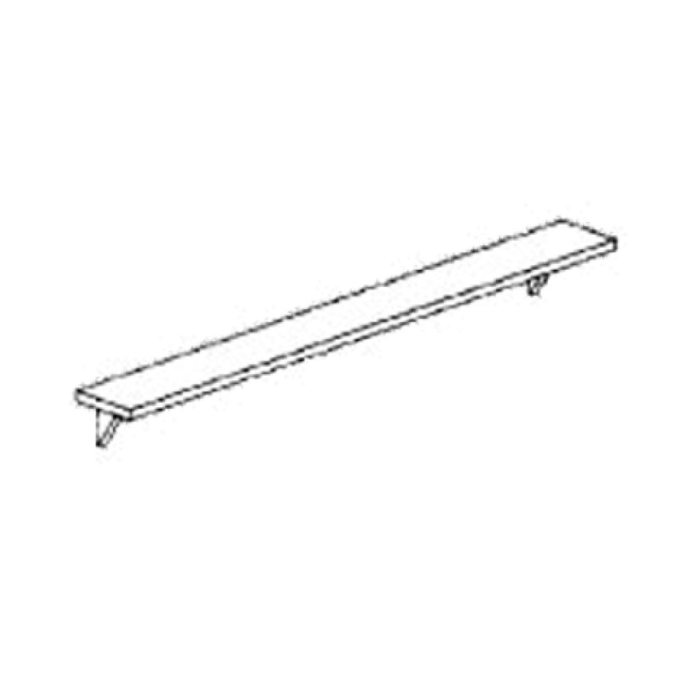 Piper Products RMCB-36 - Maple Cutting Board For Reflections Series, 8", For (2) Openings - 36"W