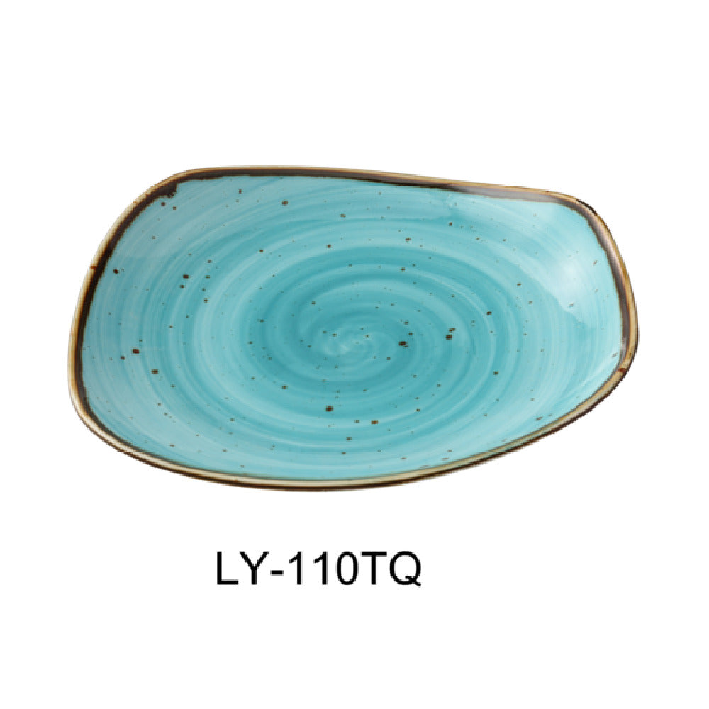 Yanco LY-110TQ Lyon Plate 10-1/2"L X 1-5/8"H Free Form