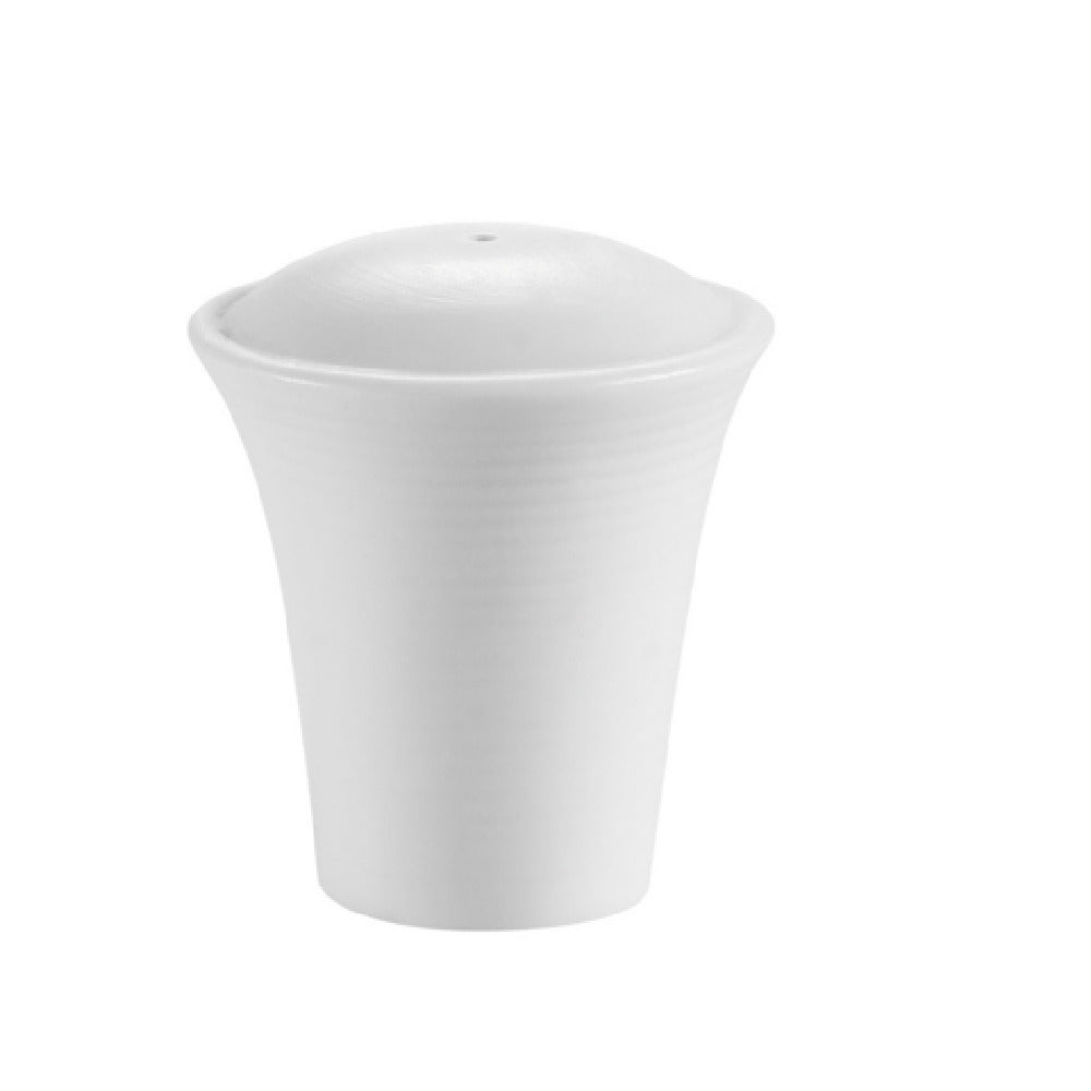 CAC China TST-SS Transitions Salt Shaker 2-1/4"L X 1-1/4"W X 2-1/2"H Round