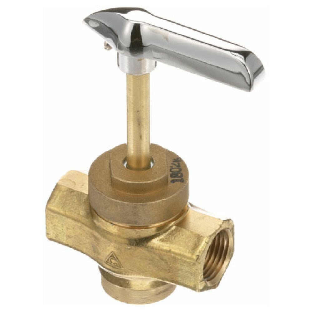 Bakers Pride R3024X Valve With Handle 1/2 Fpt X 1/2 Fpt