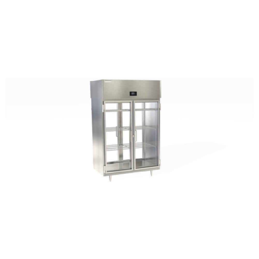 Delfield DSLRPT2-G DSL Refrigerator Pass-Thru Two-section