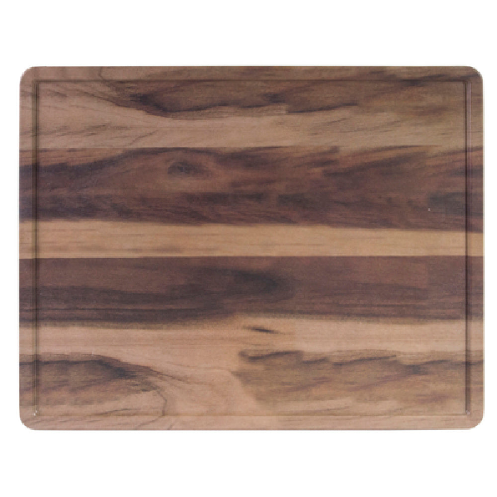 Elite Global Solutions M1215RCFP-HW Melamine Serving Board 15" X 12" X 1/2"H Rectangular