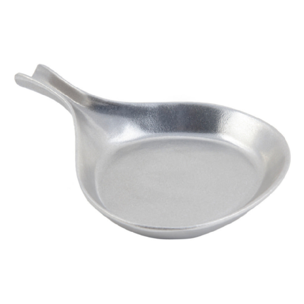 Bon Chef 5011 Individual Salad/Sandwich/Egg Pan 8" Aluminum With Pewter-Glo Finish