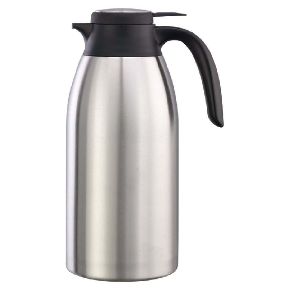 Service Ideas FCC20SS Beverage Carafe 2 Liter (67.6 Oz.) 5-1/4" X 7" X 11"
