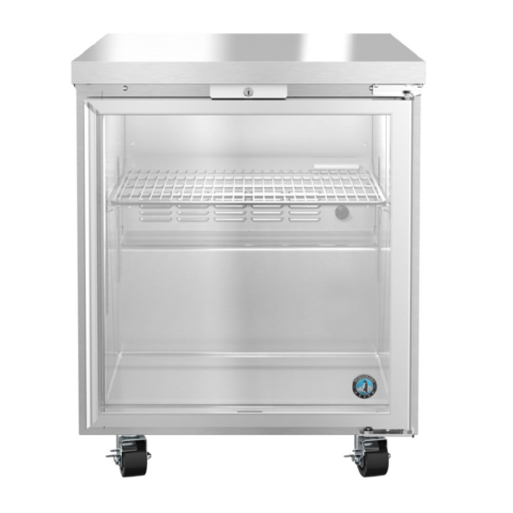 Hoshizaki UF27B-GLP01 - Steelheart Series Undercounter Freezer, Reach-in, One-section