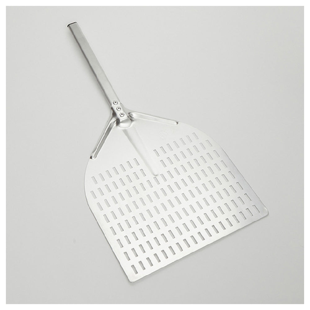 American Metalcraft LPITP1438 Deluxe Pizza Peel 55-1/2" Overall Length Linear Perforation