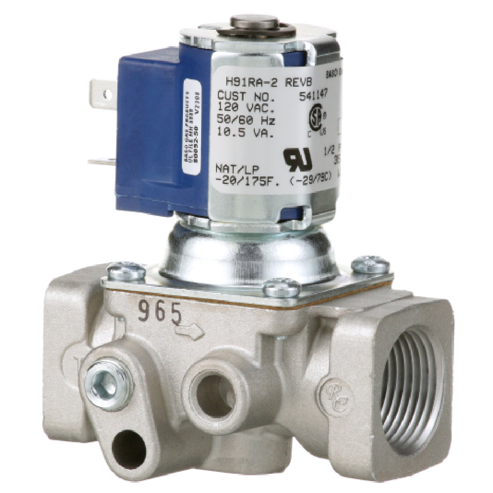Nieco 2085-A Valve Gas Solenoid 3/4" 120v