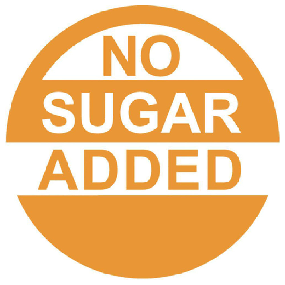 Hubert 42988 - Dietary Label, "No Sugar Added", 1" Dia.
