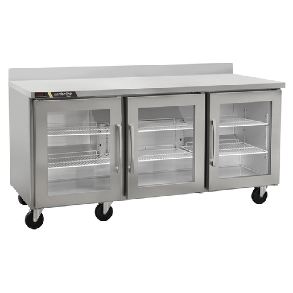 Traulsen CLUC-72R-GD-WTRRR Centerline™ Compact Undercounter Refrigerator With Work Top