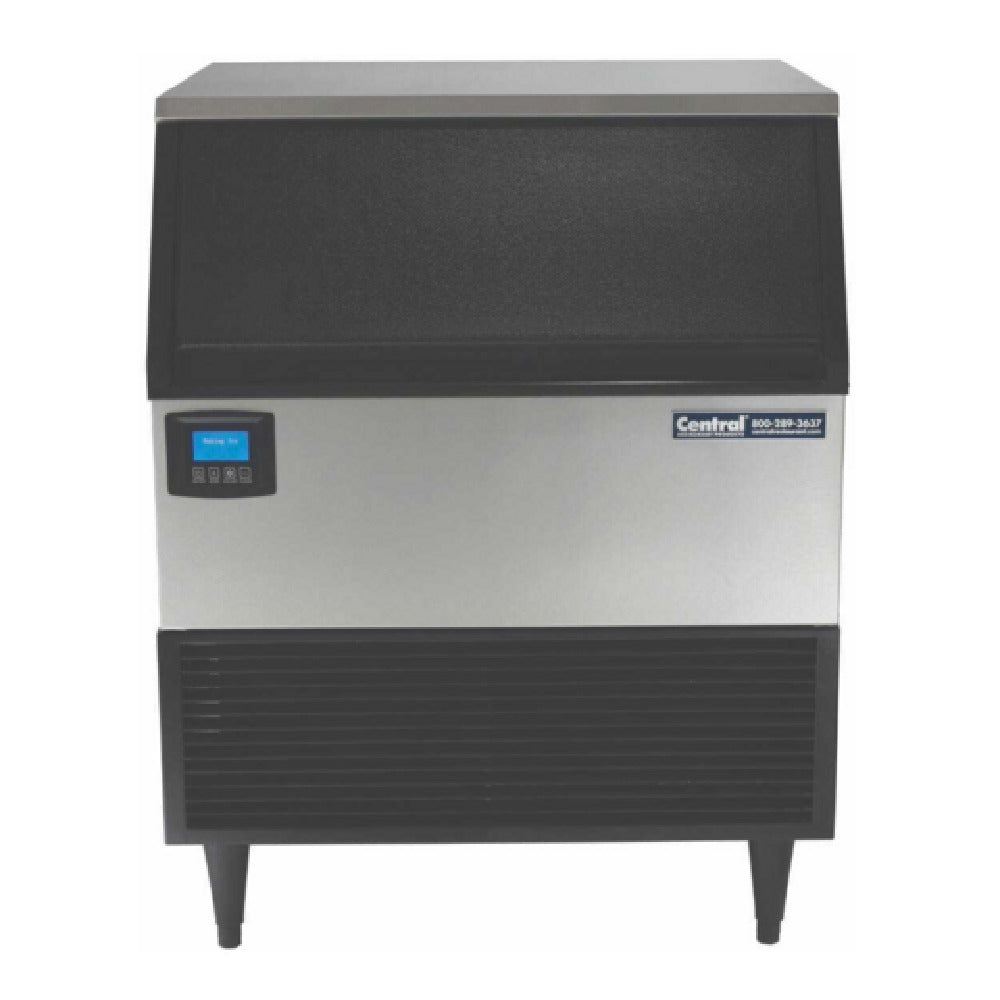 Hubert 61105 - Kratos® Ice Machine With Bin, 30"W X 28"D X 39"H, 328 Lbs Daily Ice Production