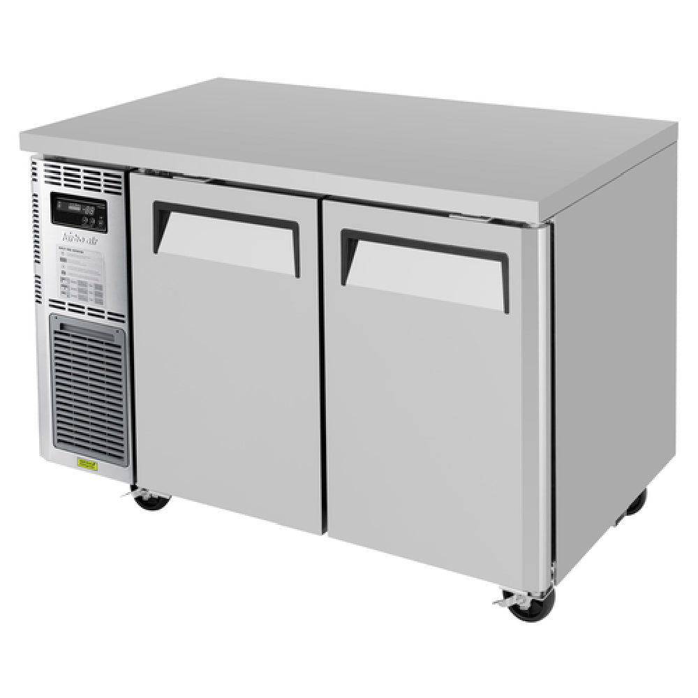 Turbo Air JUF-48-N J Series Side Mount Undercounter Freezer Two-section 47-1/4"W X 27-1/2"D X 28-3/4"H