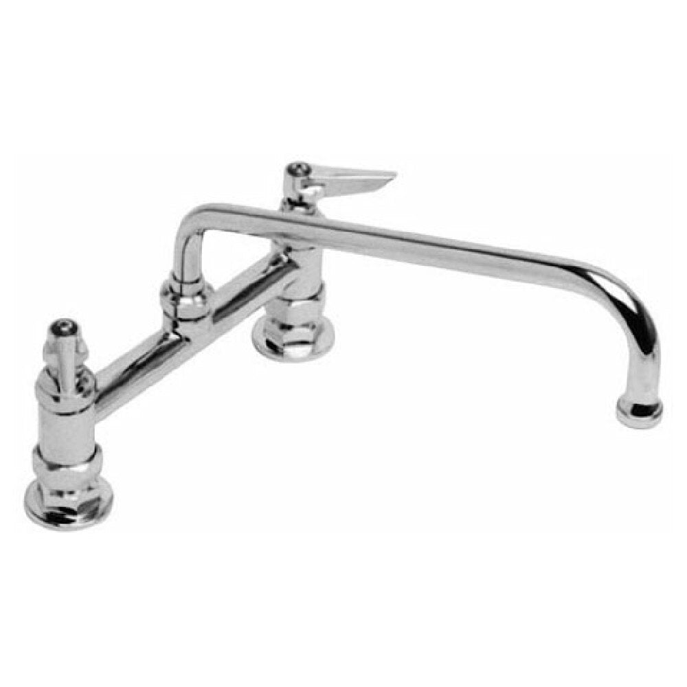 T&S Brass B-0221 Faucet 8" Ctr Deck 12" Noz