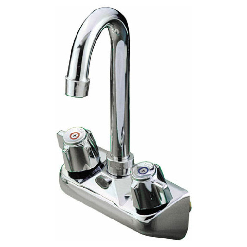 Component Hardware Group K15-4002 Backslpash Mount Faucet W/6" Gooseneck
