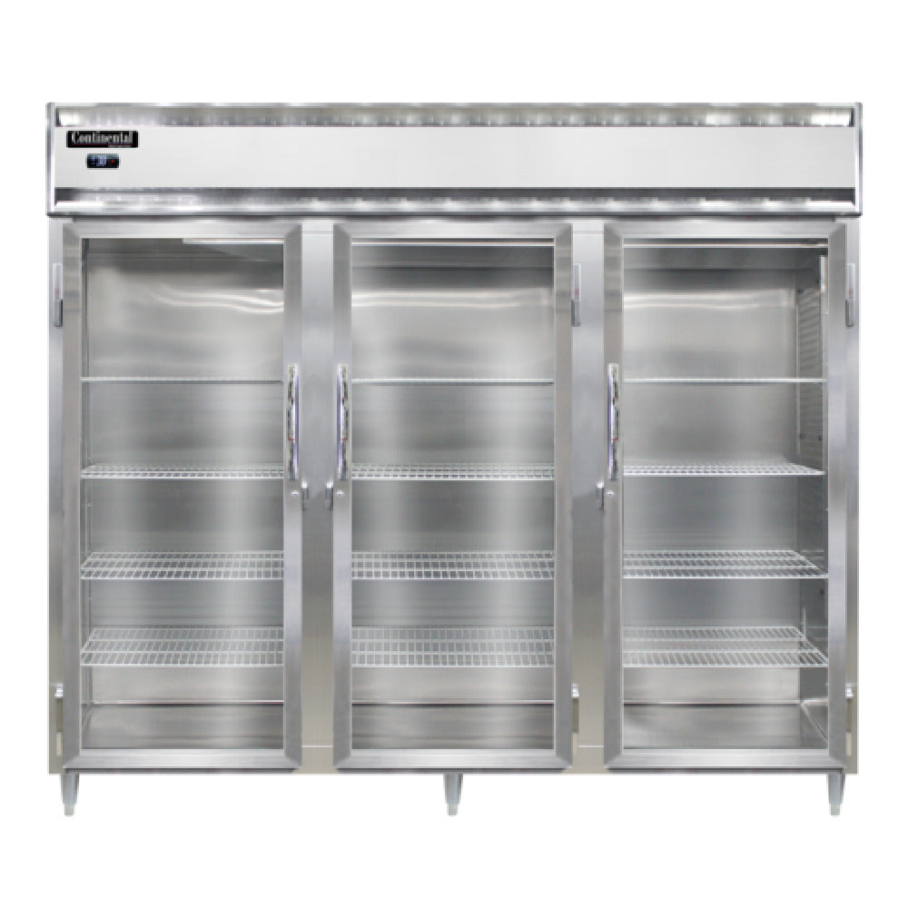 Continental Refrigerator D3RENPT-GD-SD Designer Line Wide Refrigerator 75 Cu. Ft. Capacity