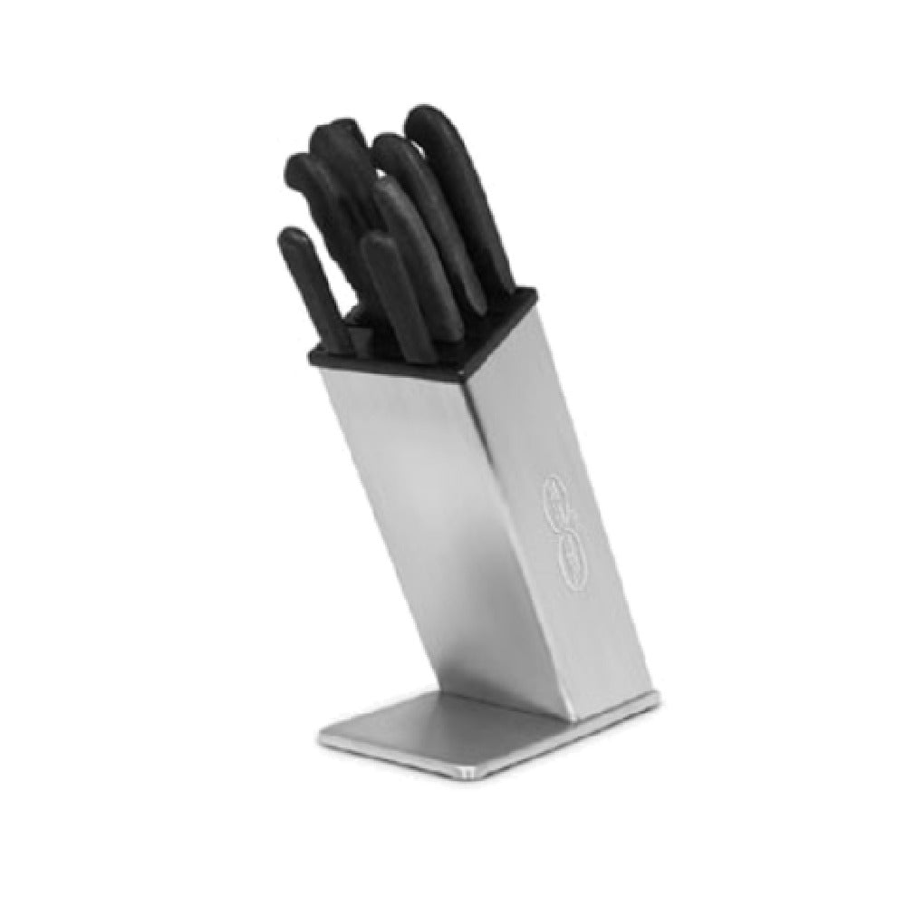 Dexter 20334 SofGrip™(SB-8 BLOCK ONLY) Knife Block Only Holds 8 Knives Stainless Steel