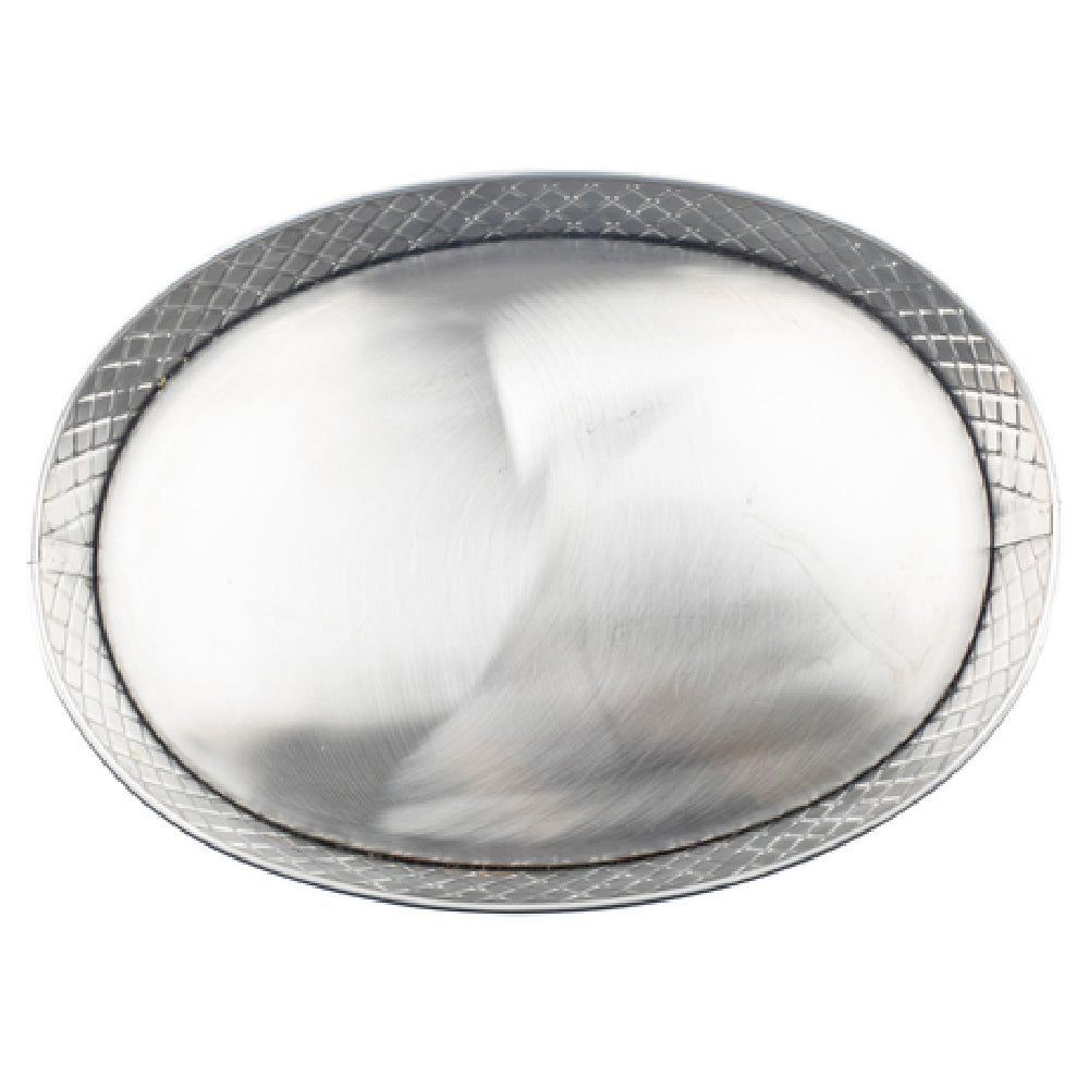 TableCraft Products 10037 - Lattice Collection™ Platter, 12" X 9" X 2-1/8", Oval
