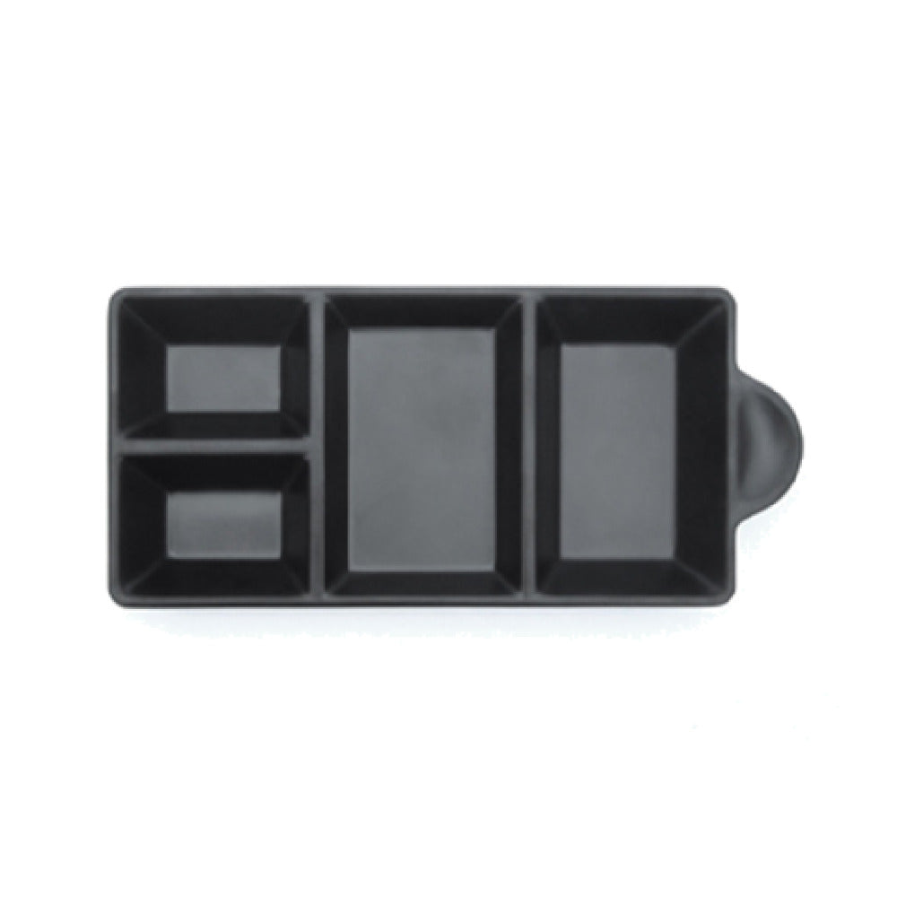 Elite Global Solutions JWT4C-B Tray 8-3/4"L X 4-3/8"W X 1"H Rectangular