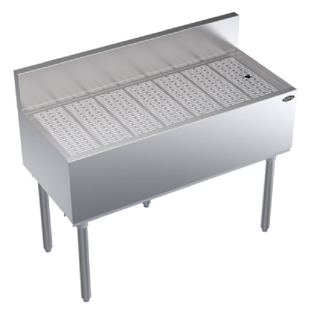Krowne KR19-GS42 Royal Series Underbar Drainboard Free Standing 42"W X 19"D