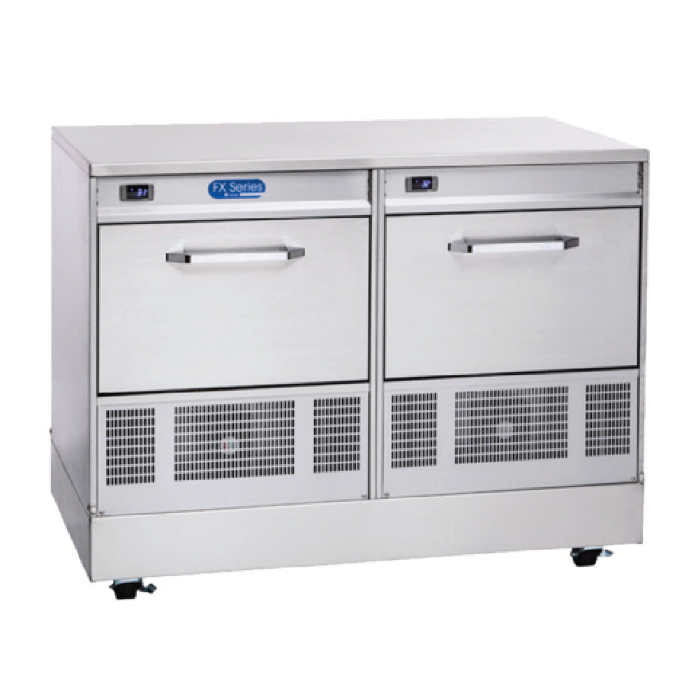 Randell FX-2UCB-290 FX Series Beverage/Ice Cream Cooler 54" Width 5.66 Cubic Feet Storage Capacity