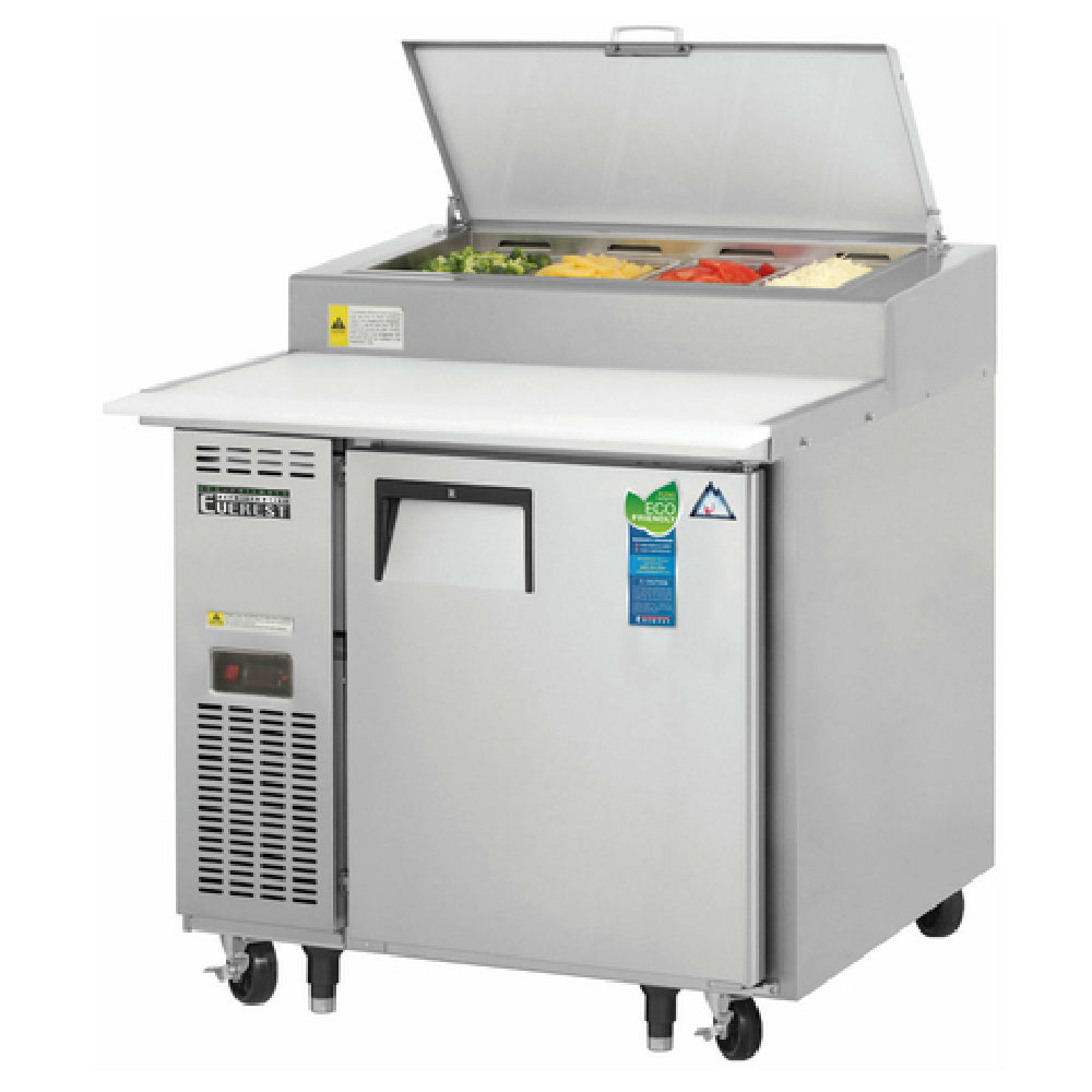 Everest Refrigeration EPPR1 Pizza Prep Table One-section 35-5/8"W