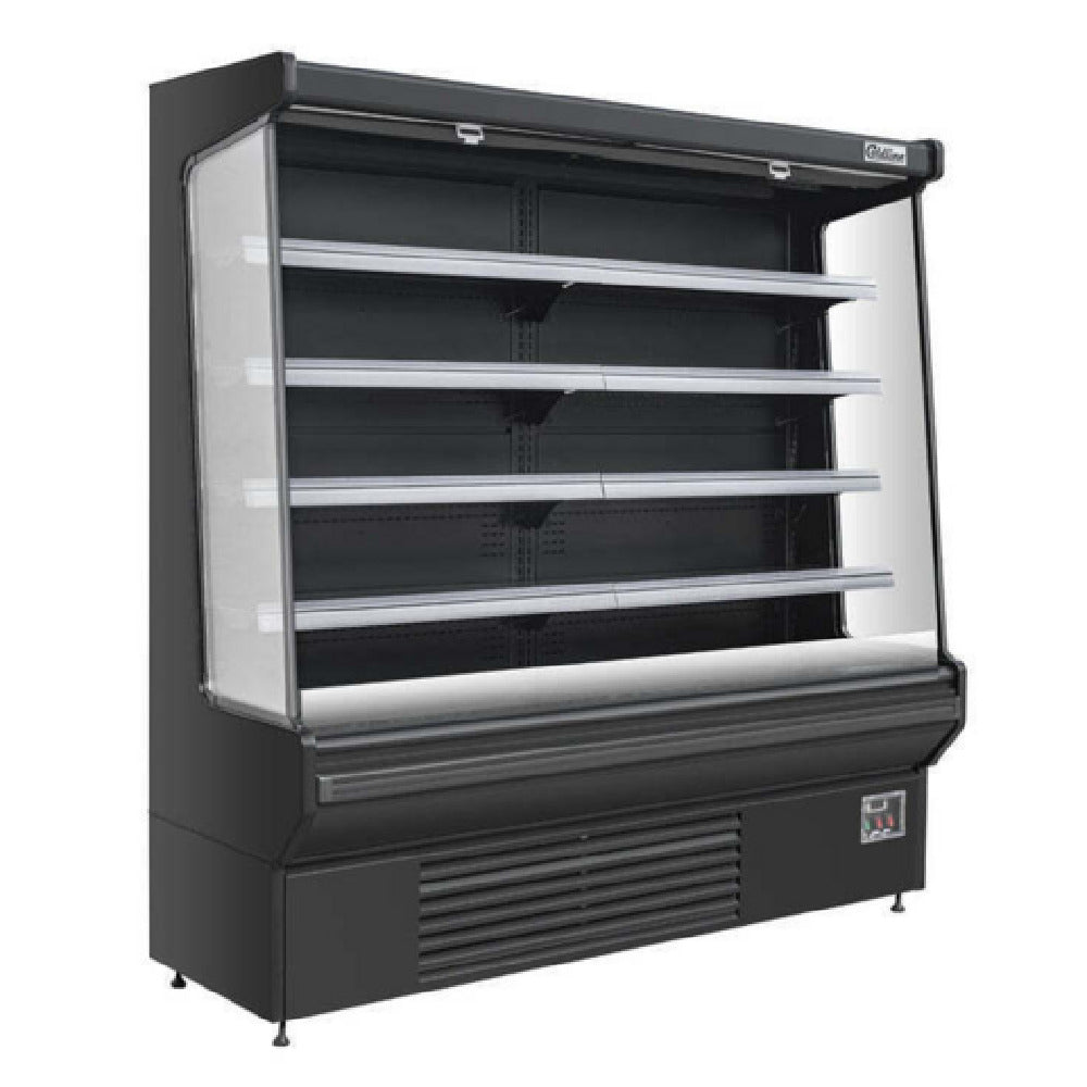USR Brands SOC-76-220-B Coldline Air Curtain Merchandiser 76.2" W 27.1 Cu. Ft. Capacity