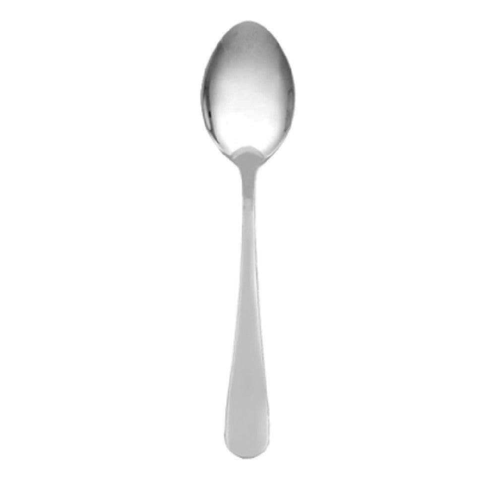 Thunder Group SLTE104 Dessert Spoon 7.17" Simple Line-trimmed Handle