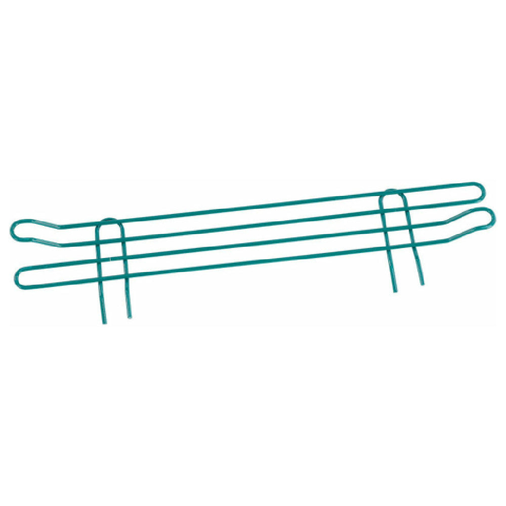 Klinger's Trading SLEDGE14-GREEN Shelf Ledge For Wire Shelf 14"W X 5-1/2"H