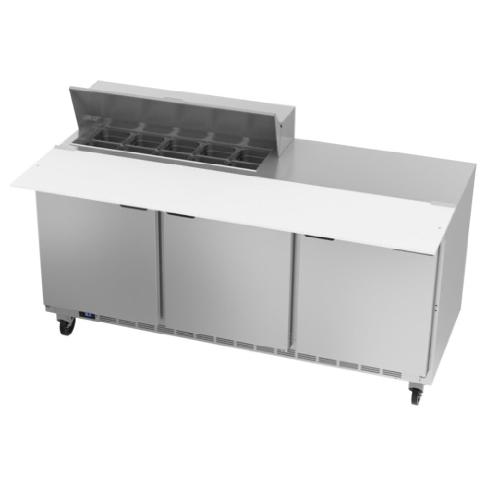 Beverage Air SPE72HC-10C Sandwich Top Refrigerated Counter Three-section 72"W