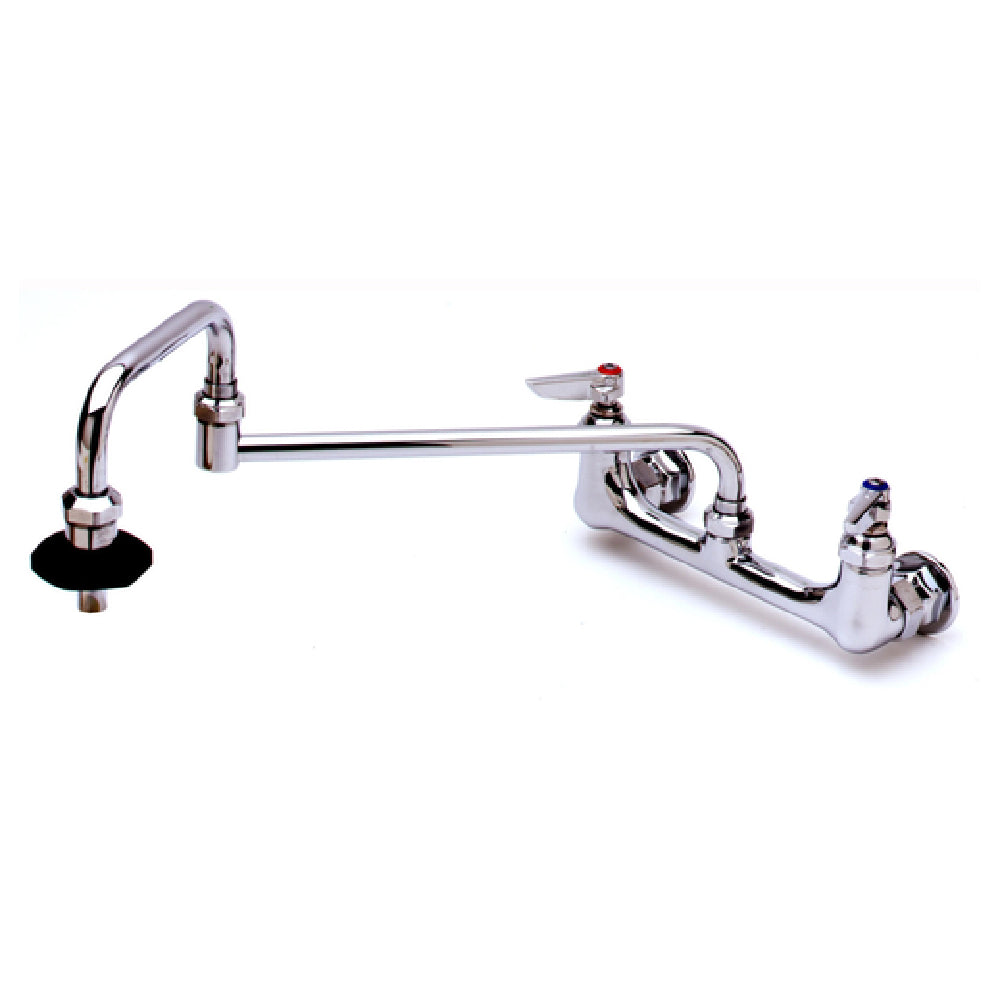 T&S Brass B-0597-CR Pot & Kettle Filler Faucet Wall Mount 8" Centers