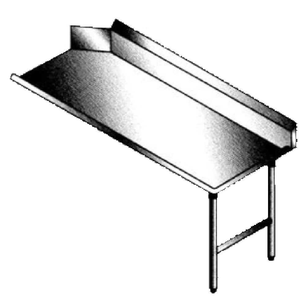 SPG CDT-6-R - Universal Stainless Dishtable, Clean, Straight Design