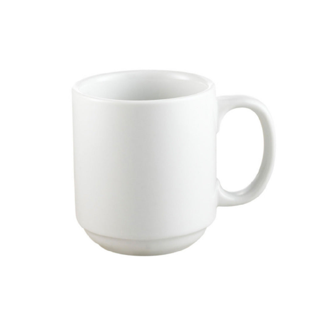 CAC China PRM-10-P Mug Collection Prime Mug 10 Oz. 3-1/4" Dia. X 3-1/2"H