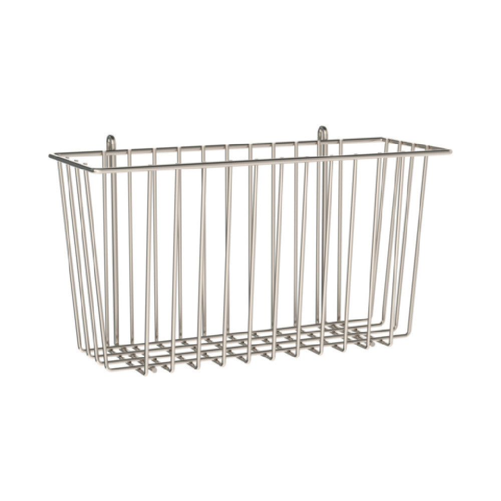 Metro H209S - SmartWall Life Storage Basket, 13-3/8"W X 5"D X 7"H, Type 304 Stainless Steel
