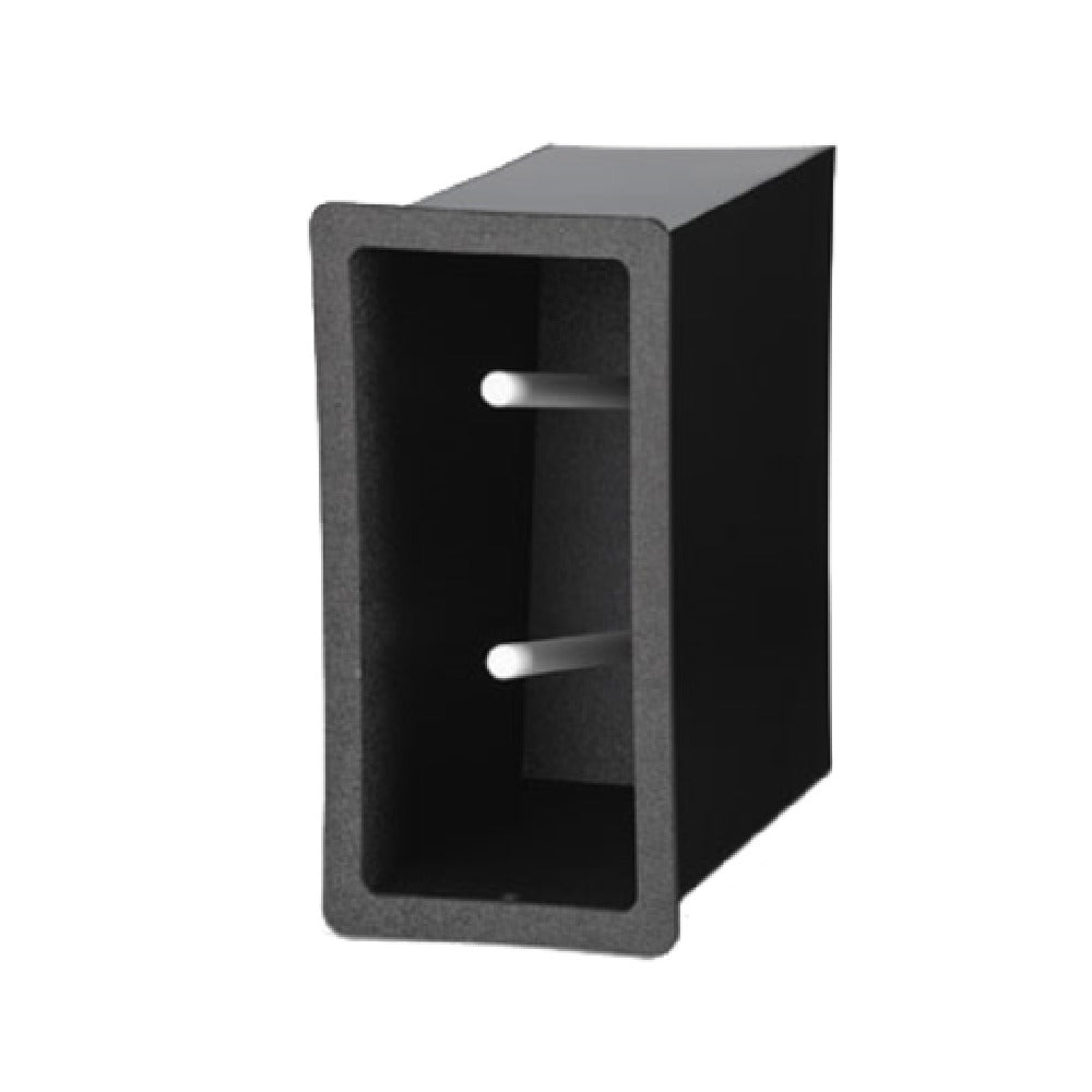 Vollrath FMDL-2V Flush Mount Lid Holder (2) Stack Dome Lids Horizontal Or Vertical Mount